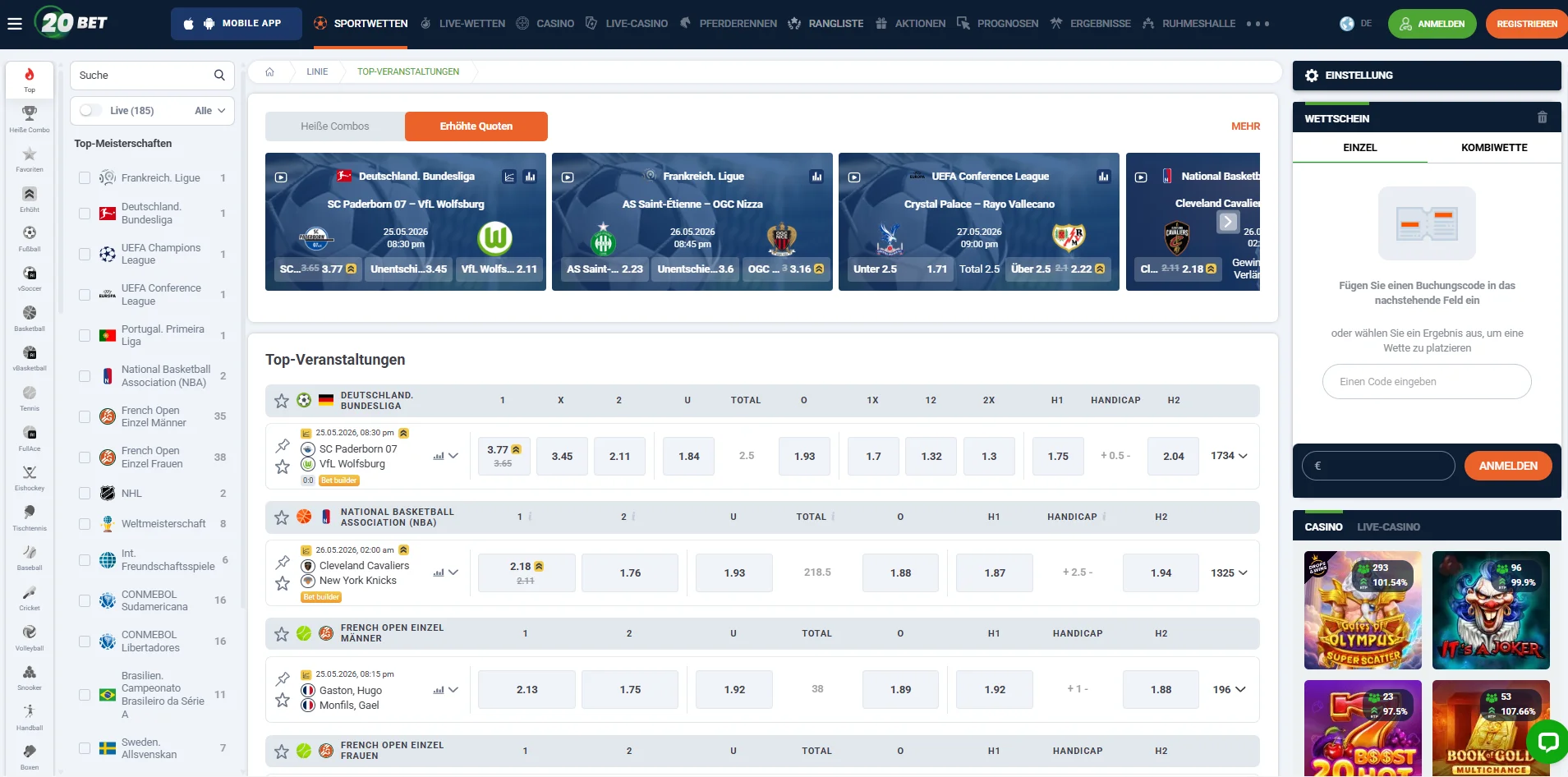 Sportwetten ohne LUGAS Vergleich
